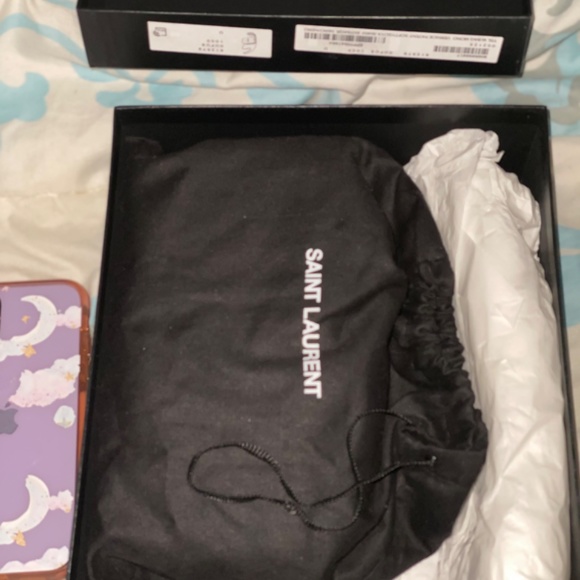 Yves Saint Laurent Mini Matelassé Patent Leather Camera Crossbody Bag - Picture 3 of 4